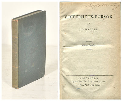 Vitterhets-försök. I.