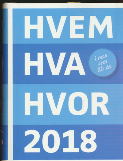 Hvem Hva Hvor 2018