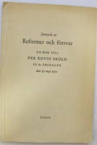 Krisuppgörelsen 1933. En bok till Per Edvin Sköld…
