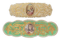 cover of A Pair of Ornate, Mid-19th-century Textile Labels