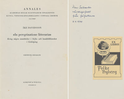 ”In peregrinatione litteraria”. Kring några…