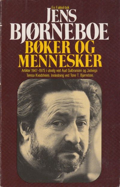 Bøker og mennesker. Artikler i utvalg ved Aud…