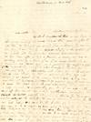 Autograph Letter Signed, New Lebanon, New York, August 14, 1833, to her mother, Mrs. Michael Burnham, New York City