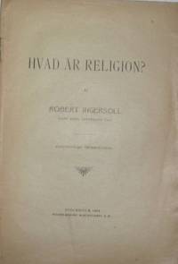 Hvad är religion?