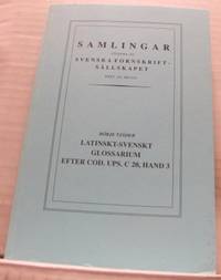 Latinskt-svenskt glossarium efter Cod. Ups. C20,…