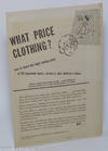 What Price Clothing? How to know the legal ceiling price of 90 important men's, women's, and children's items