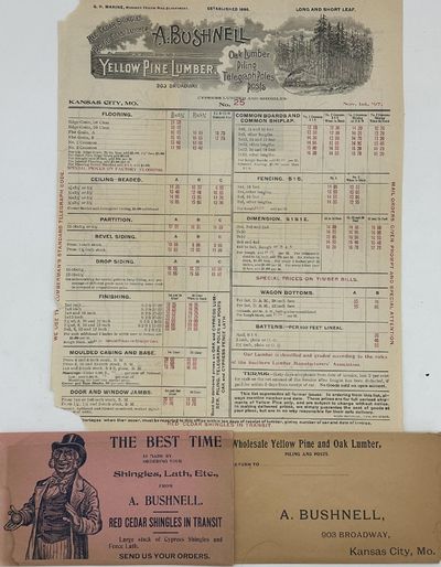 A. BUSHNELL, WHOLESALE YELLOW PINE LUMBER