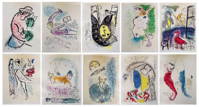 Jean Paulhan. De mauvais sujets. With 10 Etchings by Marc Chagall