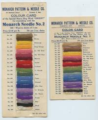 cover of Colour Cards with wool samples for Monarch Needles