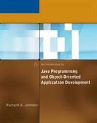 An Introduction to Java Programming and Object-Oriented Application Development [With CD-ROM]