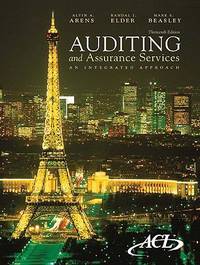 Auditing and Assurance Services : An Integrated Approach