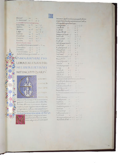 Die Cosmographia des Claudius Ptolemaeus 1472. (Facsimilie of Codex Urbinas Latinus, no 277, in Bibliotheca Apostolica Vaticana, Rome) (photo 17)