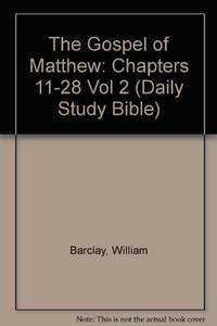 image of Chapters 11-28 (v.2) (Daily Study Bible)