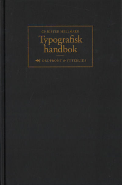 TYPOGRAFISK HANDBOK.