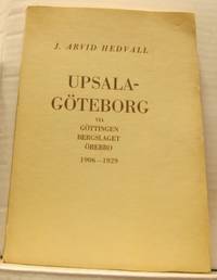 Upsala - Göteborg via Göttingen Bergslaget Örebro…
