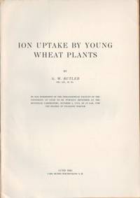 Ion Uptake by Young Wheat Plants.