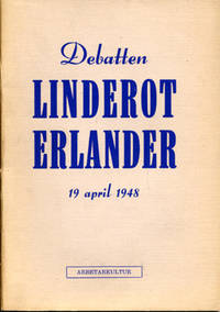 Debatten Linderot-Erlander i Stockholms…
