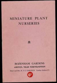 image of Miniature Plant Nurseries: Catalogue of Plants