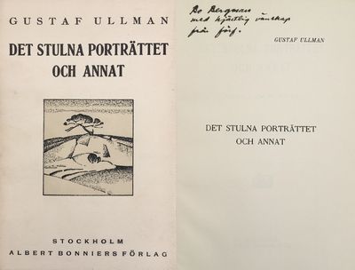 Det stulna porträttet och annat. Prosa och vers.…