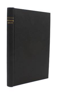cover of Catalogue of the Library of the late Charles W. Frederickson. A Carefully Selected and Valuable Collection of English Literature, comprising a large Number of First and Other Rare Editions, Especially of Byron, Fray, Keats, Lamb, Shakspeare, Scott and an Unrivalled Collection of the Works of Shelley and Shelleyana; Also Autograph letters and Manuscripts of the Greatest Intrinsic Interest and Value