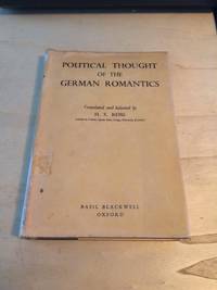 cover of The Political Thought of the German Romantics, 1793-1815