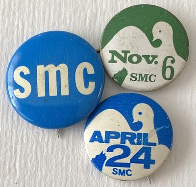 (Three different pinback buttons)