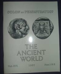 cover of The Ancient World Vol. XVI No. 1 & 2