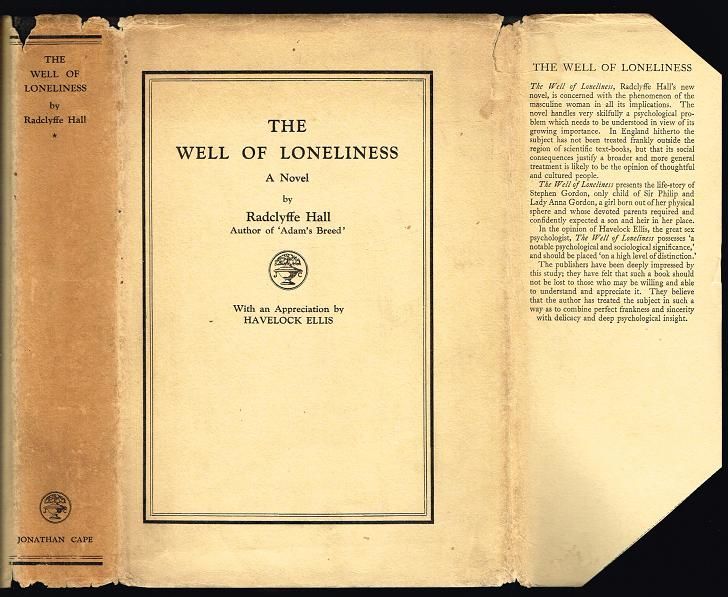 The Well of Loneliness by Radclyffe Hall - First Edition - 1928 - from