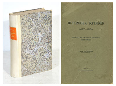Blekingska nationen 1697-1900. Biografiska och…