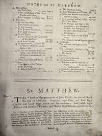 EXPLANATORY NOTES UPON THE NEW TESTAMENT