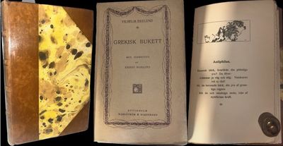 Grekisk bukett. Med vignetter af Ernst Norlind.