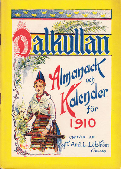 Dalkullan. Almanack och kalender för 1910. Med…