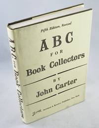 ABC for Book Collectors by Carter, John - 1991