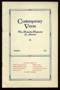 Contemporary Verse: March 1921