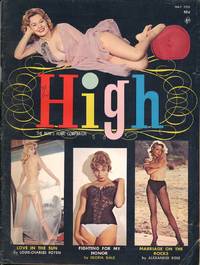 High (Vintage pinup magazine, Jon Tavel, Susan Darby, Brigette Baum, Diana Crawford cover, 1959) by Baily, Bernard (editor, art director); Eugene Stephenson (assoc. ed.); Paul Freedberg (assoc. art ed.) - 1959