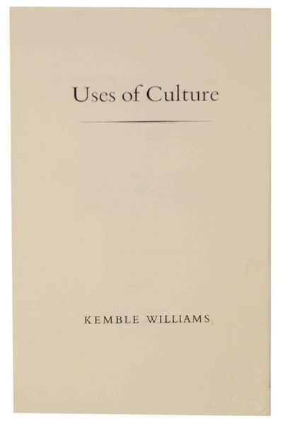 Uses of Culture