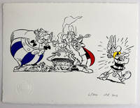 Asterix And His Three Closest Pals - Limited Edition Print (Signed) by Albert Uderzo