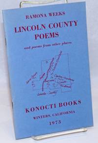 image of Lincoln County Poems and poems from other places