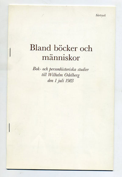 En vicebibliotekaries ambitioner. Några…