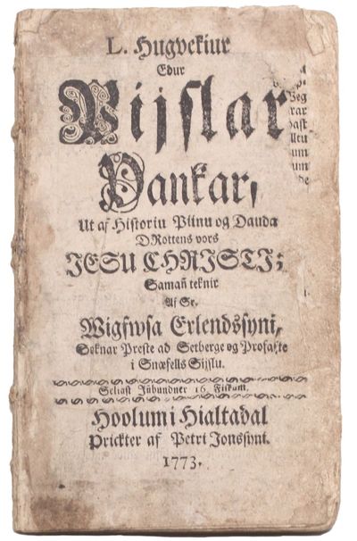 L. Hugvekiur Edur Pijslar Dankar, Ut af Historiu…