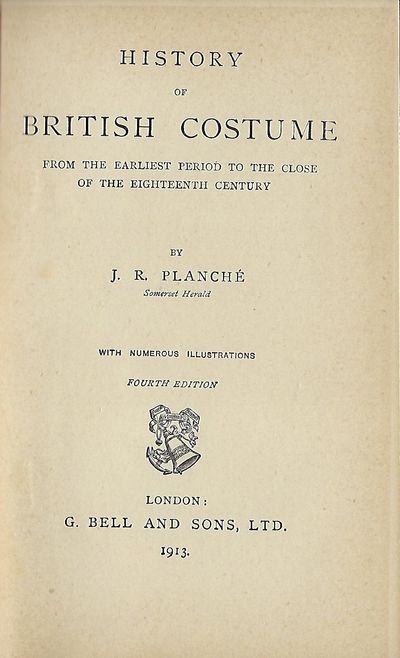 London: G. Bell & Sons, Ltd, 1913. Fourth Edition. 8vo., green cloth with spine stamped in gilt; 416...