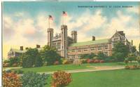 Washington University, St. Louis, Missouri, unused linen Postcard