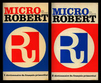 MICRO ROBERT En Poche : Dictionaire De Francaise Primoridal : 2 Volumes - Tome I, A-L, Tome II, M-Z