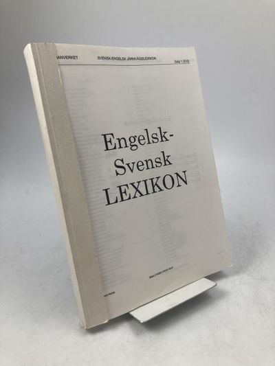 Järnvägslexikon. Engelsk-svensk / svensk-engelsk.