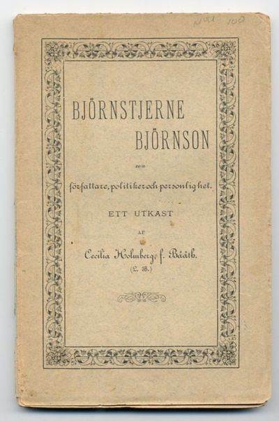 Björnstjerne Björnson som författare, politiker…