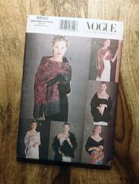 image of Vogue Sewing Pattern: 9875: VOGUE ACCESSORIES: Six Evening Shawls: One Size