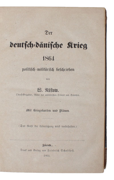 Der deutsch-dänische Krieg 1864…