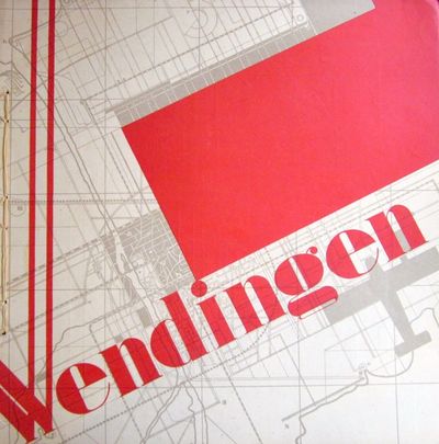 Wendingen.  Maandblad voor Bouwen en Sieren van Architectura et Amicitia.  Dit is nummer 5 van de 11de serie (1930) en gewijd aan luchtfoto's van Nederland.   Met behoud van de Bestaande Typografie naar ontwerp van H. Th. Wijdeveld is dit nummer samenwerking met architect J. Boterenbrood samengesteld door H. C. Verkruysen.  De inleidingen zijn geschreven door J. Boterenbrood en J. M. Corsten.  Het omslag is gedrukt naar ontwerp van Arthur Staal.  De in dit nummer gereproduceerde foto's zijn vervaardigd door de K. L. M.