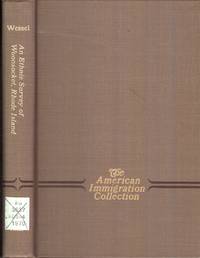 cover of An Ethnic Survey of Woonsocket, Rhode Island (The American Immigration Collection. Series II)