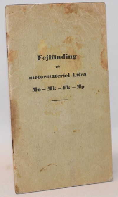 Fejlfinding på litra motormateriel MO - MK - FK -…